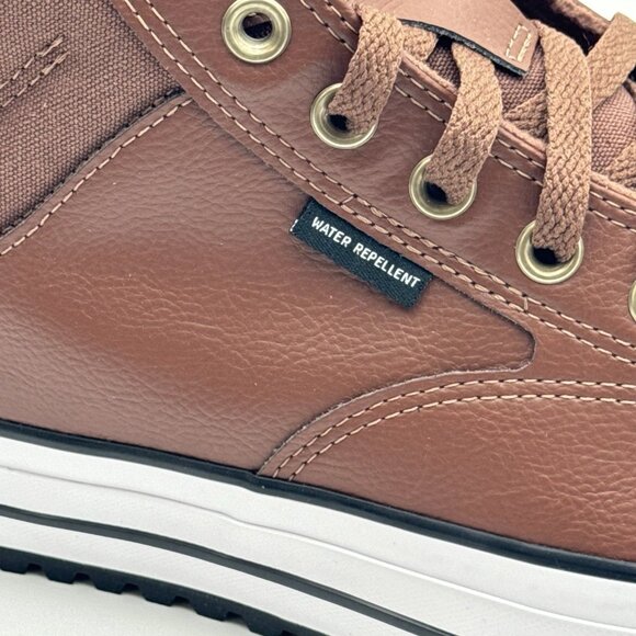 Converse Men's Chuck Taylor CTAs Malden Street Mid Boots Water Repellent Brown - Picture 6 of 10